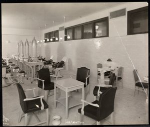 Le salon de coiffure de l